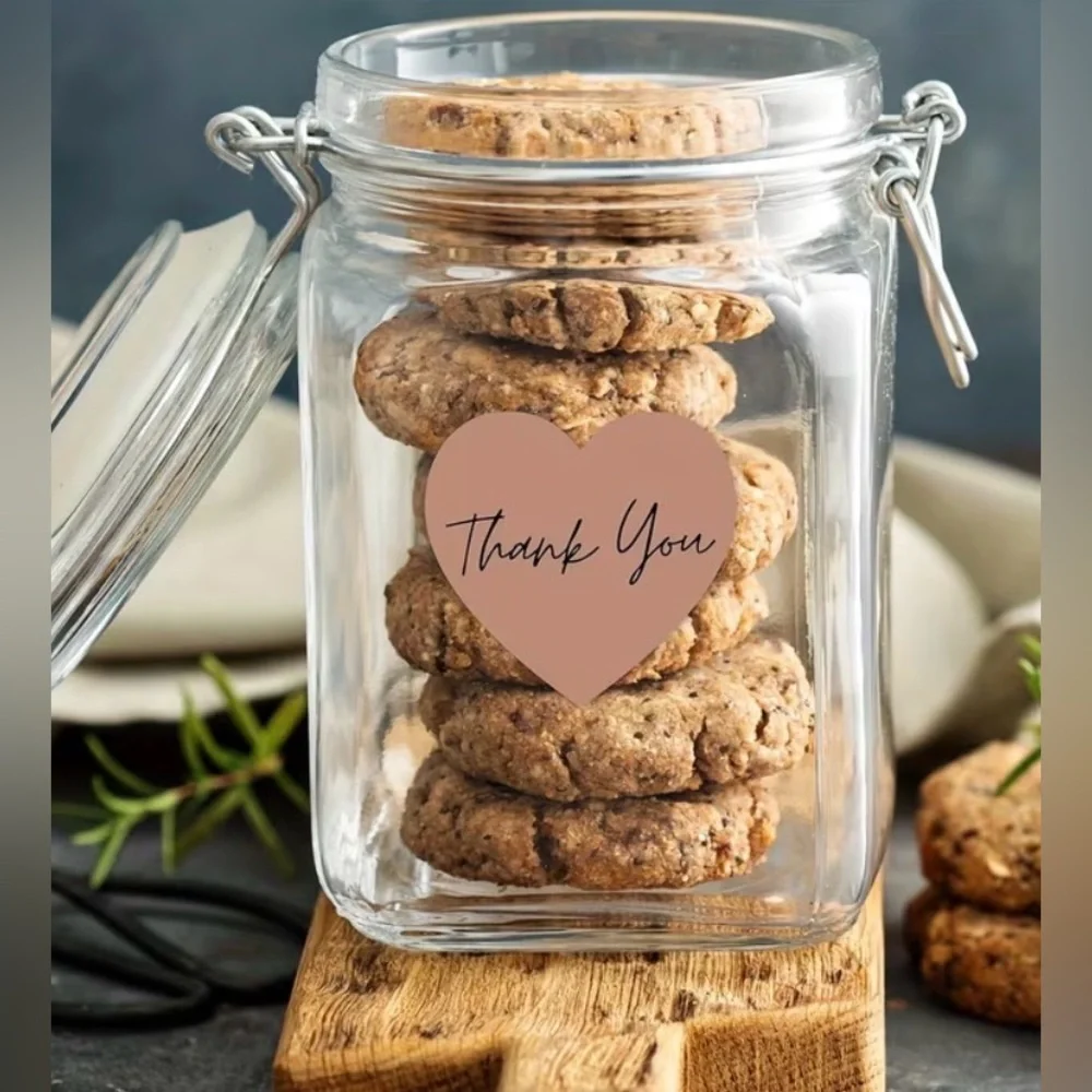 Thank You Design Stickers 100ct~ 1”  (Boutique) ~NEW~ 2 For $12